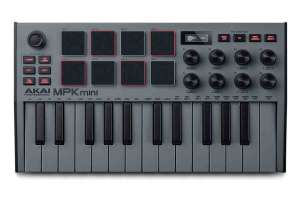 Изображение AKAI MPK MINI 3 GREY - Midi-клавиатура
