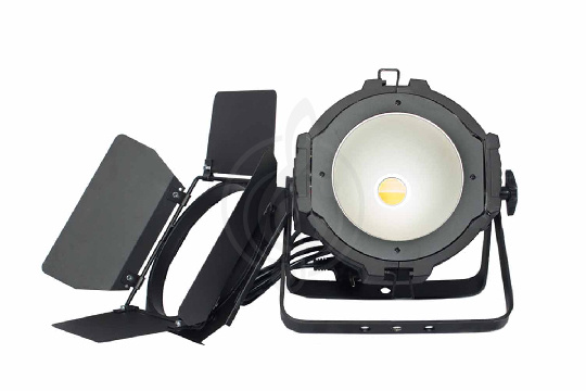 Изображение Allison Lighting LED 200W CW+WW (2in1)  COB PAR (УЦЕНКА - слабое мерцание диода, царапины на скобе)
