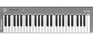 Изображение Axelvox KEY49j grey  MIDI-клавиатура	