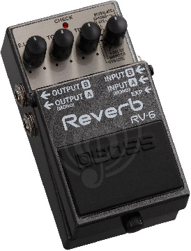 Изображение Boss RV-6 Reverb - гитарная педаль реверберации