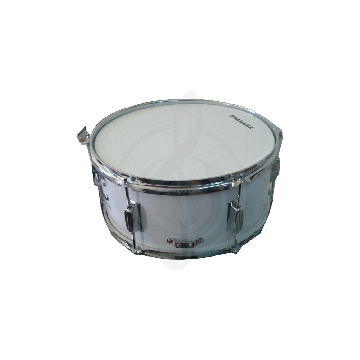 Изображение BRAHNER  MSD-14" x 6,5"/WH Барабан малый маршевый палочки и ремень в комплекте, цвет белый 
