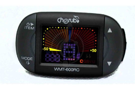 Изображение Cherub *WMT-600RC - Цифровой тюнер-метроном на прищепке