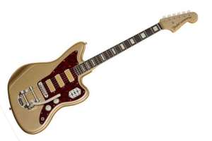 Изображение Fender Gold Foil Jazzmaster EB SHG - Электрогитара