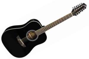 Изображение FLIGHT D-200/12 BK - Двенадцатиструнная гитара