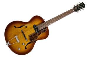 Изображение Godin 031986 5th Avenue Kingpin P90 Cognac Burst - Электрогитара арктоп