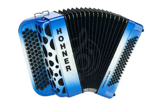 Изображение Hohner A7004 NOVA II 80 FUN - Аккордеон Кнопочный, синий