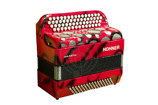 Изображение Hohner A7010 NOVA II 80 FUN - Аккордеон Кнопочный