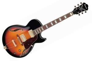 Изображение IBANEZ AG75G-BS - Полуакустическая электрогитара