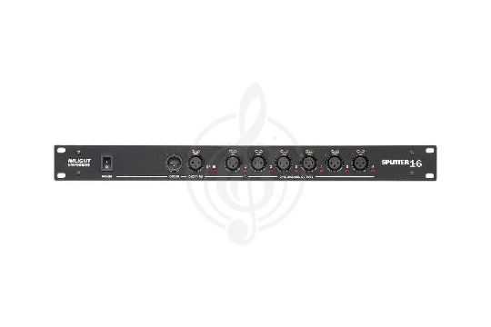 Изображение IMLIGHT SPLITTER 1-6-3pin Блок распределения сигнала DMX-512