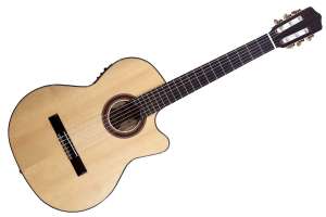 Изображение Kremona RL Rosa Luna Flamenco Series - Классическая гитара, со звукоснимателем