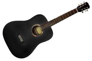Изображение Кунгурская Акустика D-Black - Гитара акустическая, черная