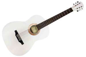Изображение Кунгурская Акустика F-White - Гитара акустическая, белая