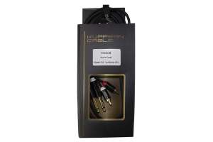 Изображение KUPFERN KFAC05 2M - Шнур аудио 2 м, 2хJack 1/4 <=> 2xRCA (папа)