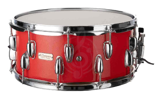 Изображение LDrums LD6408SN - Малый барабан, красный, 14"х6,5"