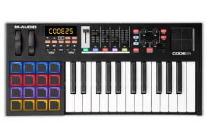 Изображение M-Audio CODE 25 Black - MIDI-клавиатура