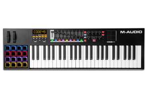 Изображение M-Audio CODE 49 Black - MIDI-клавиатура