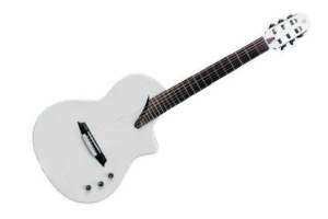 Изображение Martinez Hispania-White-GT - Классическая гитара со звукоснимателем, белая