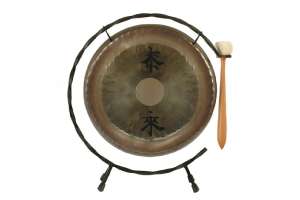 Изображение Paiste 10'' Deco Gong Set - Гонг с колотушкой и стойкой