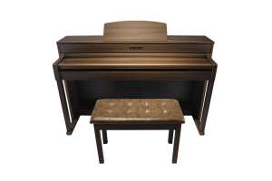Изображение РФМИ DP500Walnut - Цифровое фортепиано с банкеткой, цвет коричневый