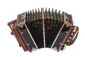 Изображение Саратовская гармоника SG10-AbK - 10 клавиш, Ля бемоль