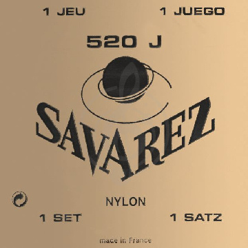 Изображение SAVAREZ 520 J  TRADITIONAL Струны  для классических гитар(29-33-41-29-35-44)