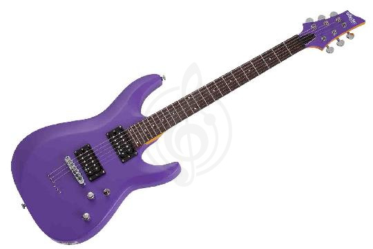 Изображение Schecter C-6 DELUXE SATIN DARK PURPLE - Электрогитара