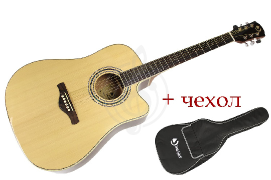 Акустическая гитара  - фото 1
