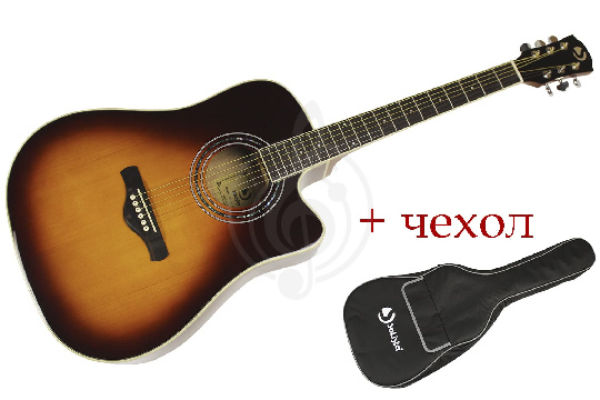 Акустическая гитара  - фото 1