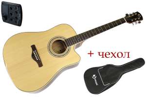 Изображение SOLISTA CG-D1P TA Natural - Транс-акустическая гитара