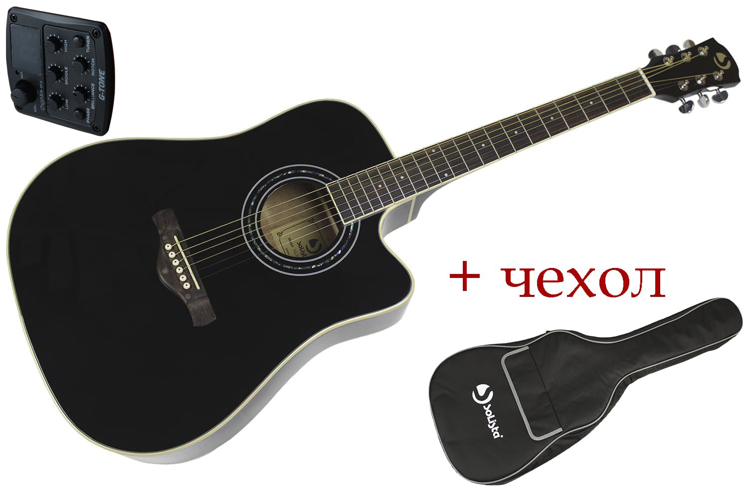 Трансакустическая гитара  - фото 1