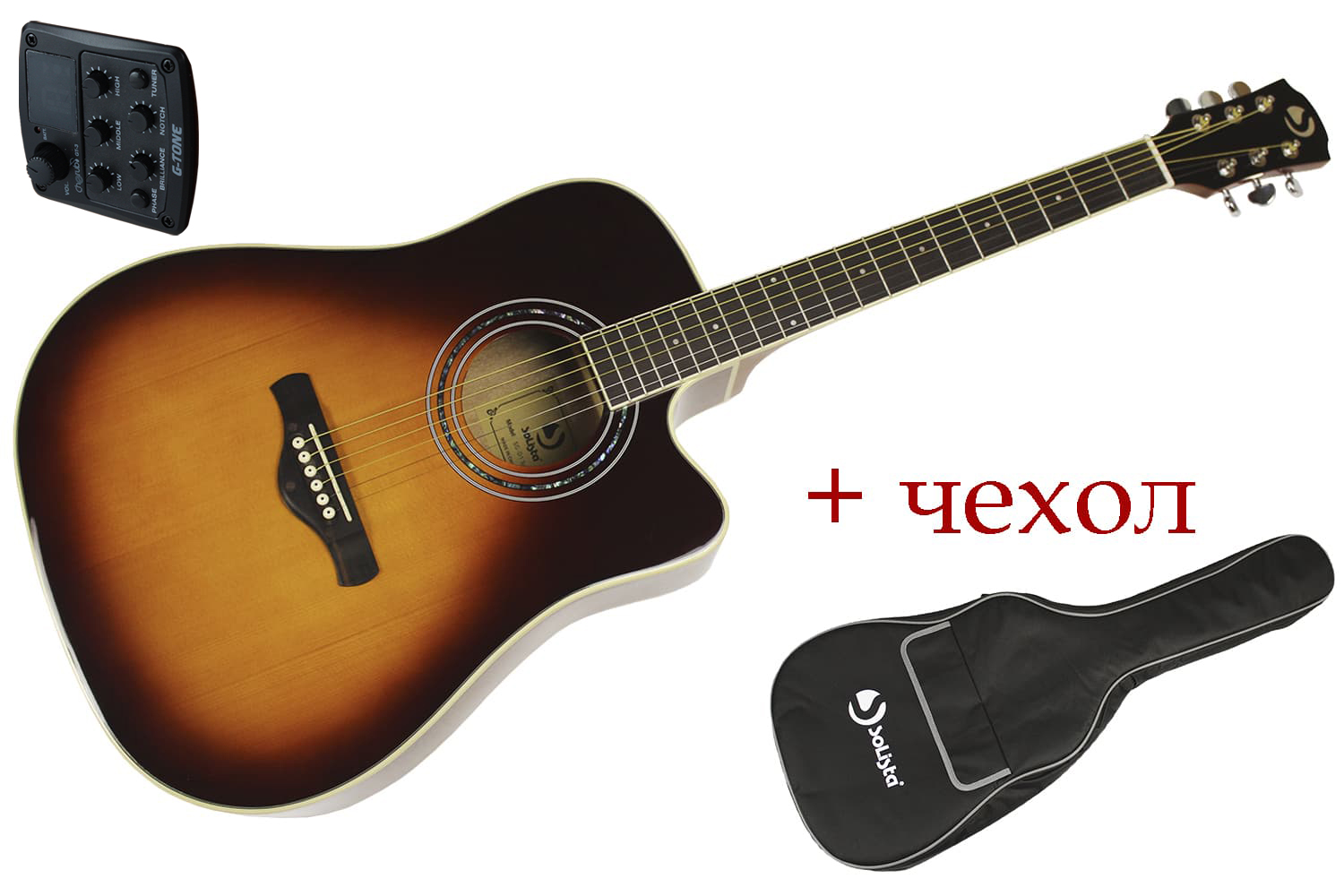 Трансакустическая гитара  - фото 1