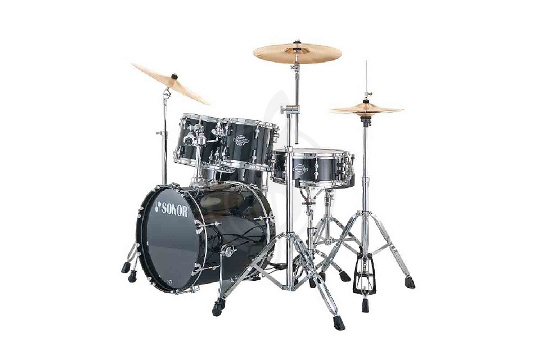 Изображение Sonor SMF11 Stage 1 Set Black Ударная установка, цвет черный