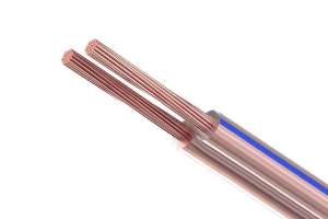 Изображение SPARKS SP2075 Акустический кабель 2х0,75мм2 прозрачный