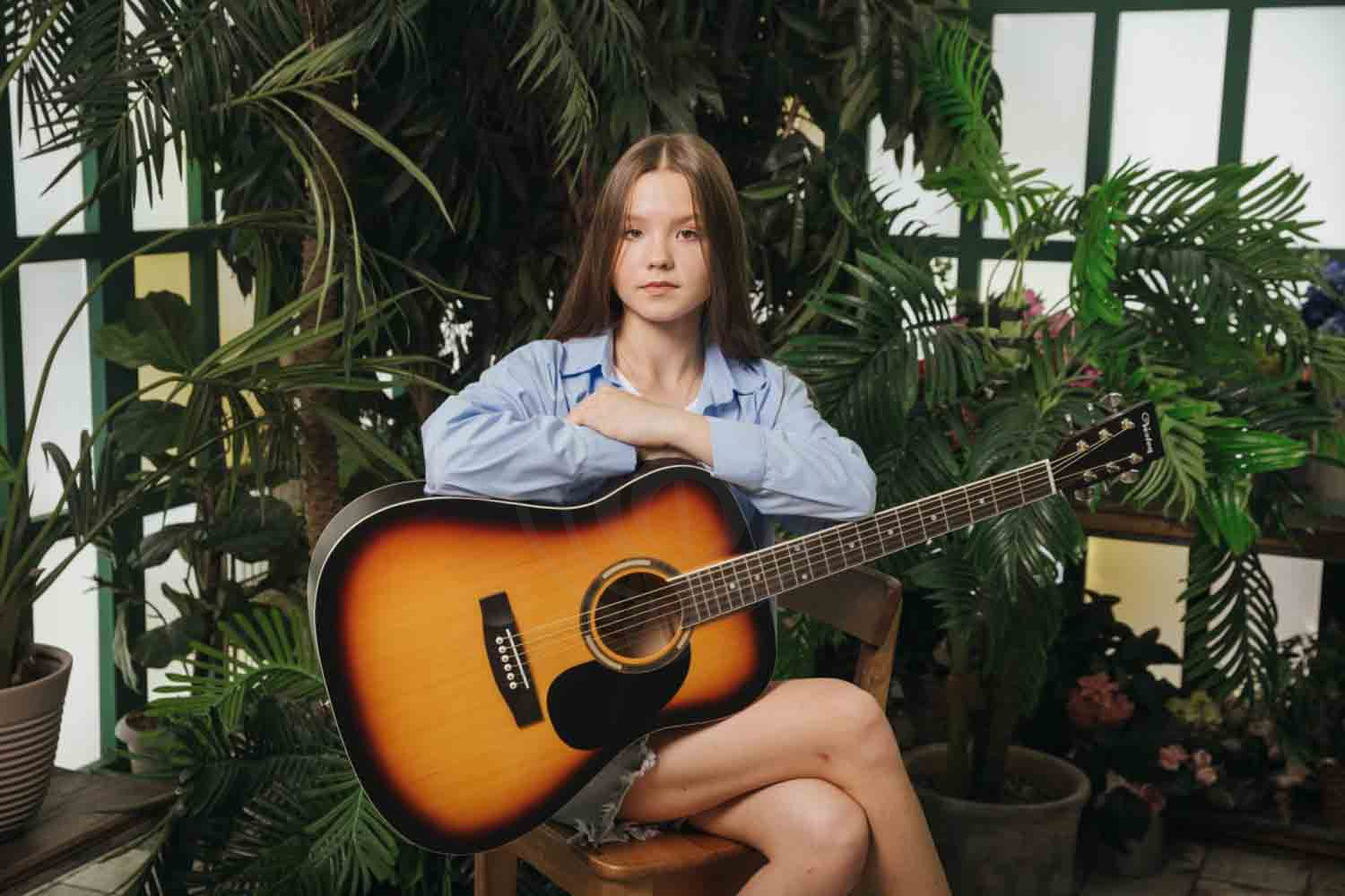 Акустическая гитара  - фото 2