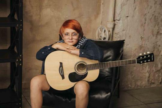 Акустическая гитара  - фото 4