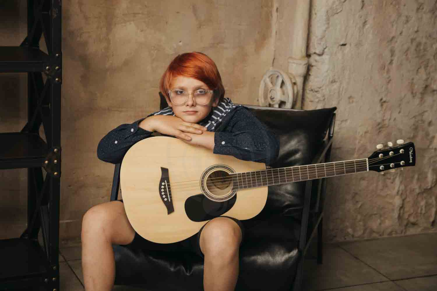 Акустическая гитара  - фото 4