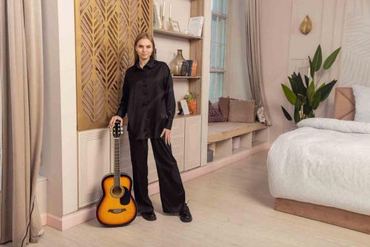 Акустическая гитара  - фото 3