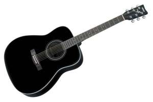 Изображение Yamaha F370BLACK - акустическая гитара