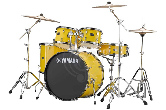 Изображение YAMAHA RDP2F5-YL Rydeen - Барабанная установка со стойками, желтая